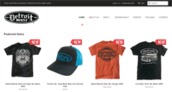 Desktop Screenshot of detroitmuscleusa.com